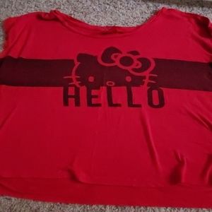 Super cute Hello Kitty crop